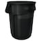 Rubbermaid Commercial 44 qt. Round Trash Can FG264360BLA - alternate 3